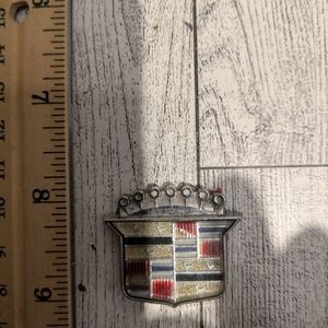 Cadillac Car Emblem - Silver and Gold
